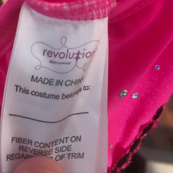 Hot pink flapper dance outfit - Picture 3 of 4